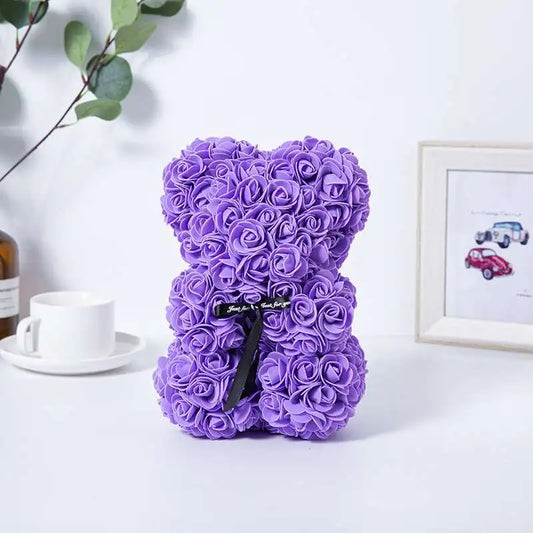 Rose Bear Hug Gift for Her