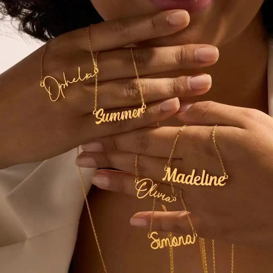 Romantic Custom Name Necklace